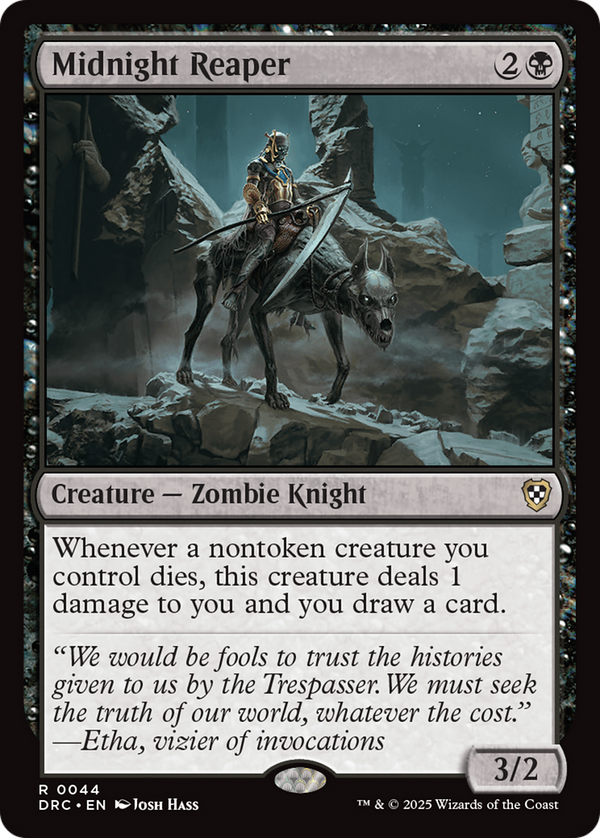 Midnight Reaper (44) [Commander: Aetherdrift] - Deck Out Gaming