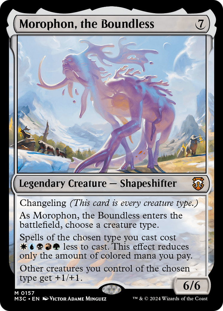 Morophon, the Boundless (157) [Modern Horizons 3 Commander] - Deck Out Gaming
