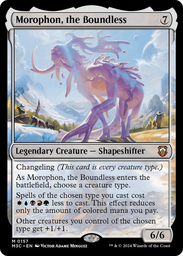 Morophon, the Boundless (157) [Modern Horizons 3 Commander] - Deck Out Gaming