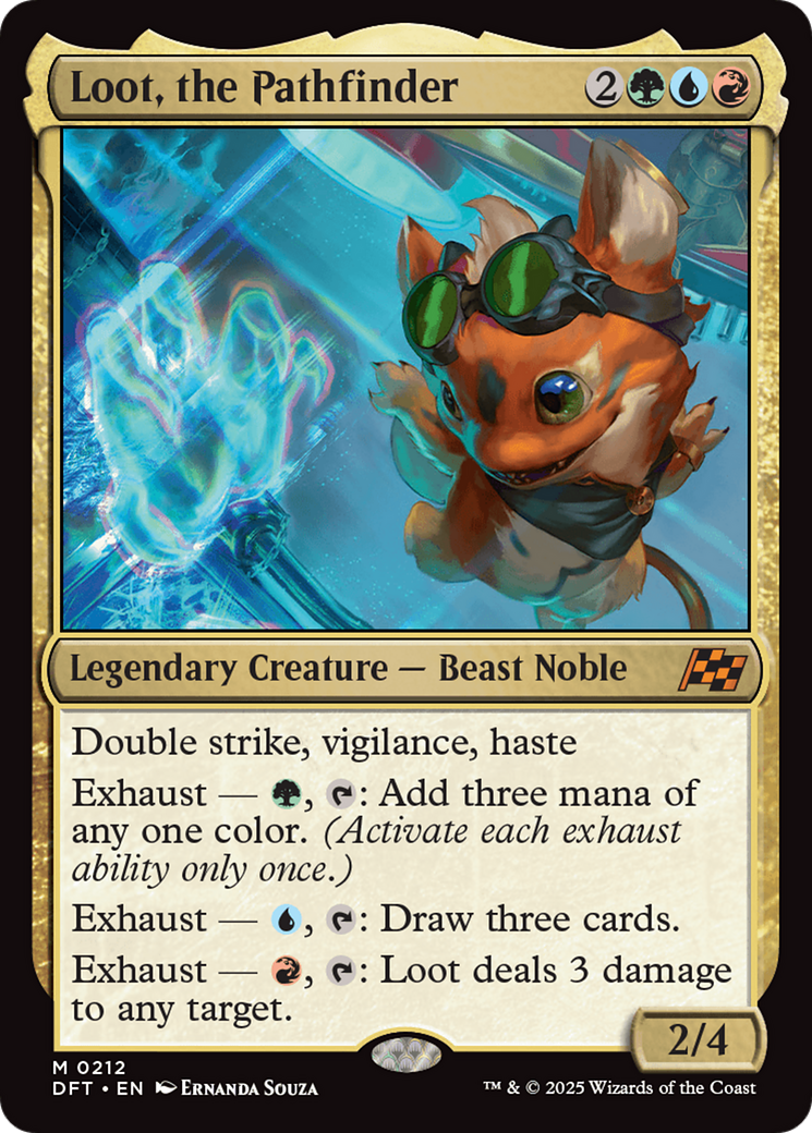 Loot, the Pathfinder (212) [Aetherdrift] - Deck Out Gaming