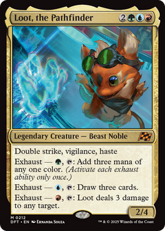Loot, the Pathfinder (212) [Aetherdrift] foil - Deck Out Gaming