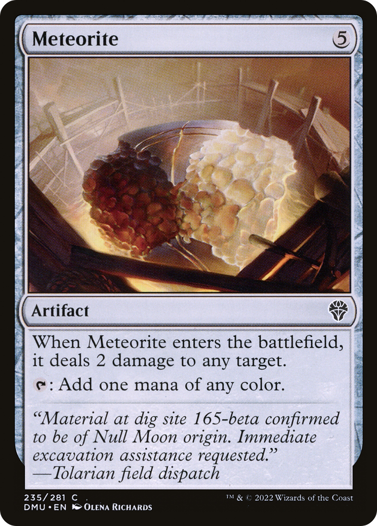Meteorite (235) [Dominaria United] - Deck Out Gaming