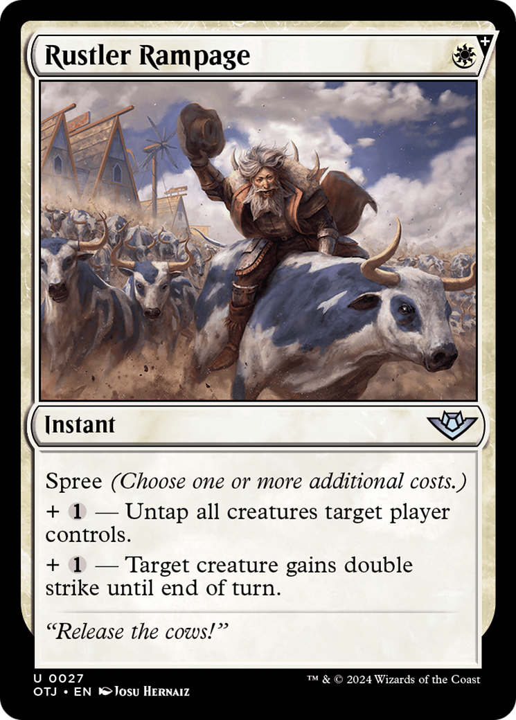Rustler Rampage (27) [Outlaws of Thunder Junction] - Deck Out Gaming