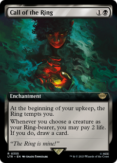 Call of the Ring (Extended Art) (355) [The Lord of the Rings: Tales of Middle-earth] foil - Deck Out Gaming