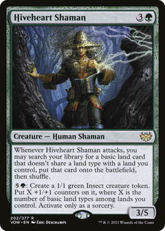Hiveheart Shaman (202) [Innistrad: Crimson Vow] foil - Deck Out Gaming