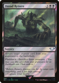 Dread Return (Surge Foil) (200) [Warhammer 40,000 Commander] foil - Deck Out Gaming