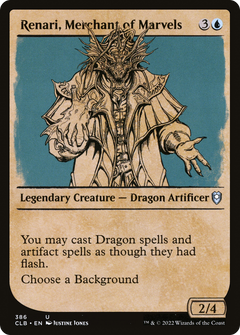 Renari, Merchant of Marvels (Showcase) (386) [Commander Legends: Battle for Baldur's Gate] foil - Deck Out Gaming