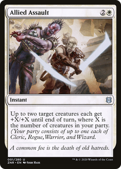 Allied Assault (1) [Zendikar Rising] foil - Deck Out Gaming