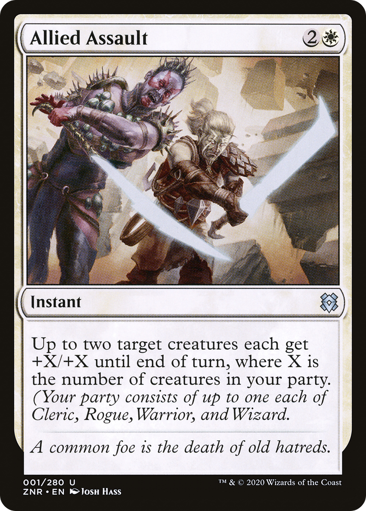 Allied Assault (1) [Zendikar Rising] foil - Deck Out Gaming