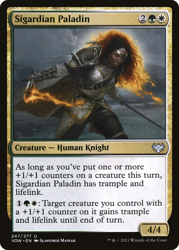 Sigardian Paladin (247) [Innistrad: Crimson Vow] foil - Deck Out Gaming