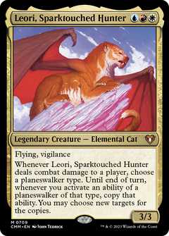 Leori, Sparktouched Hunter (709) [Commander Masters] foil - Deck Out Gaming
