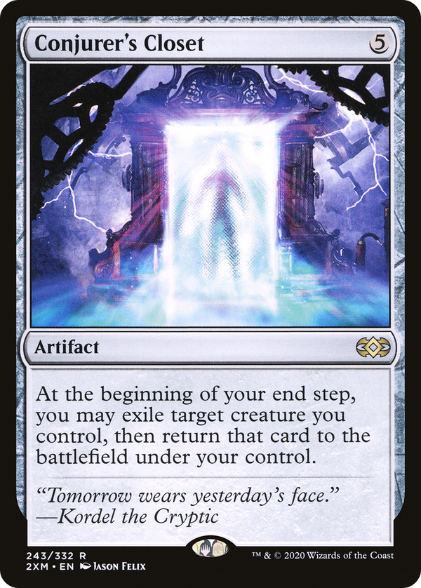 Conjurer's Closet (243) [Double Masters] foil - Deck Out Gaming
