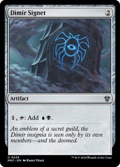 Dimir Signet (226) [Murders at Karlov Manor Commander] - Deck Out Gaming