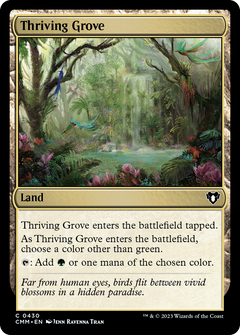 Thriving Grove (430) [Commander Masters] - Deck Out Gaming
