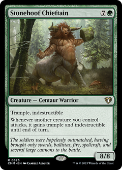 Stonehoof Chieftain (325) [Commander Masters] foil - Deck Out Gaming