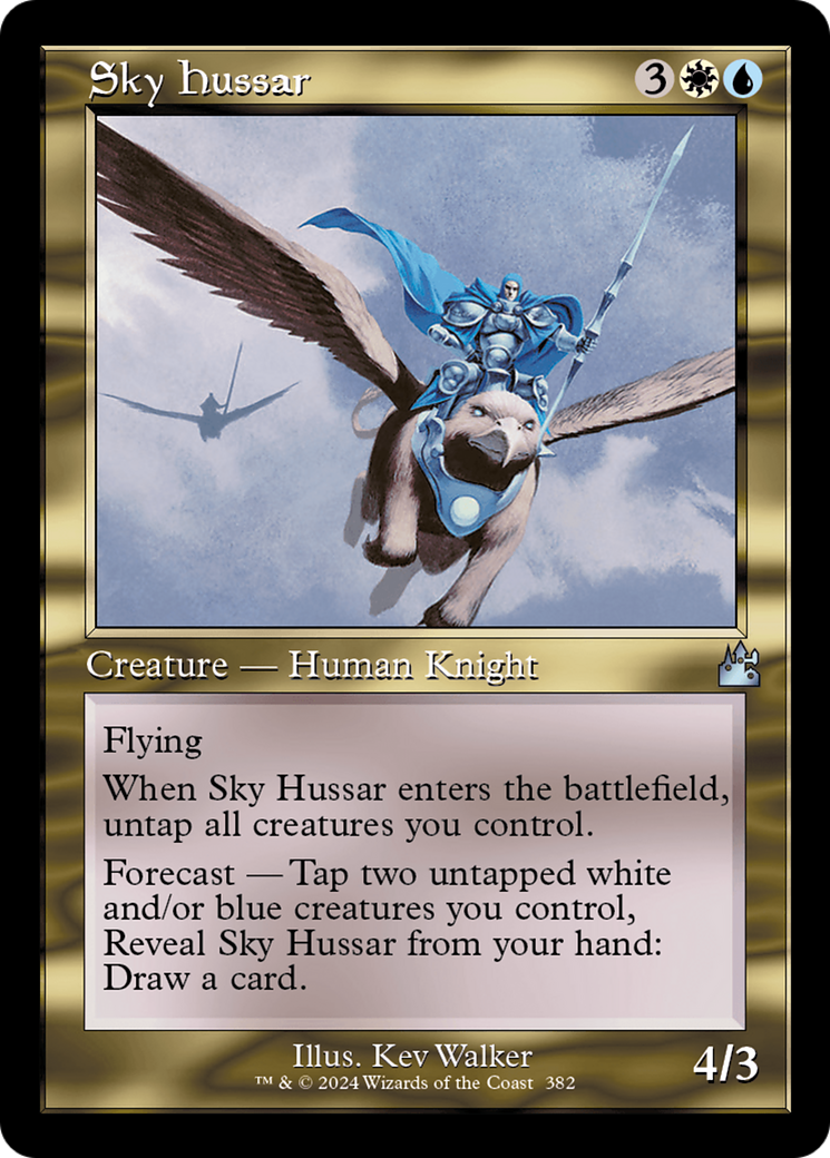 Sky Hussar (Retro Frame) (382) [Ravnica Remastered] - Deck Out Gaming