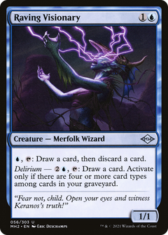 Raving Visionary (56) [Modern Horizons 2] foil - Deck Out Gaming