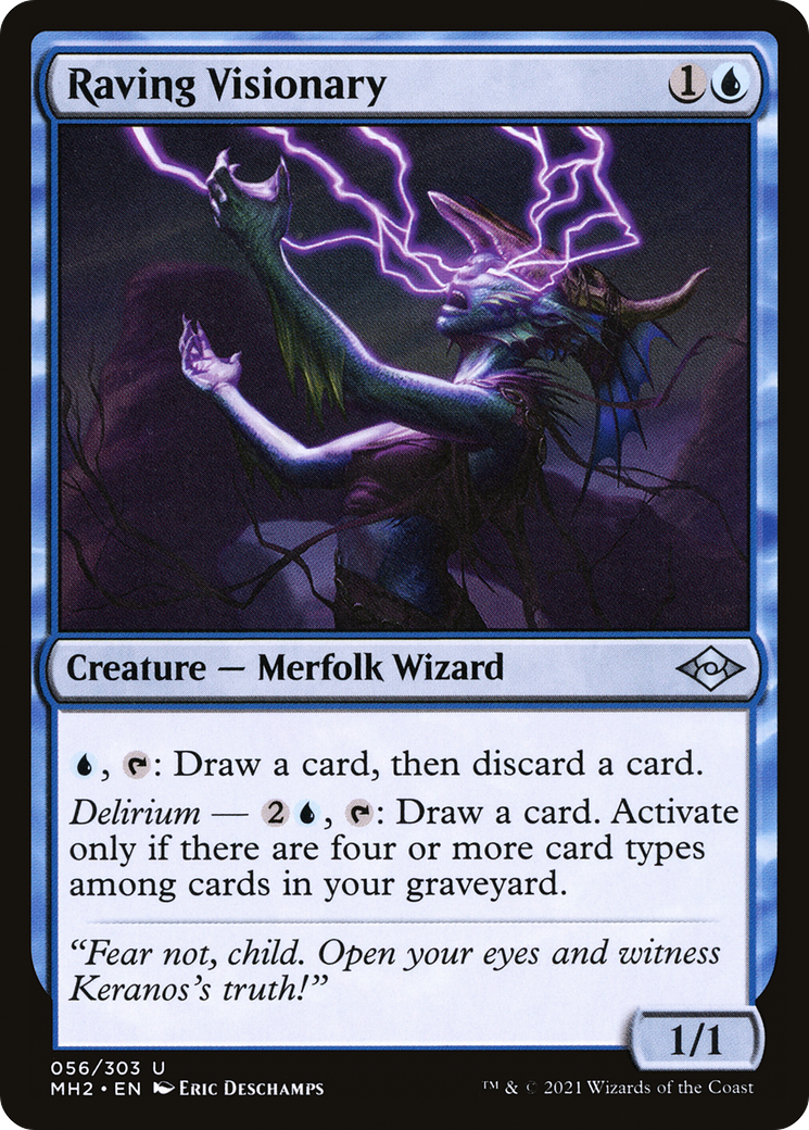 Raving Visionary (56) [Modern Horizons 2] - Deck Out Gaming