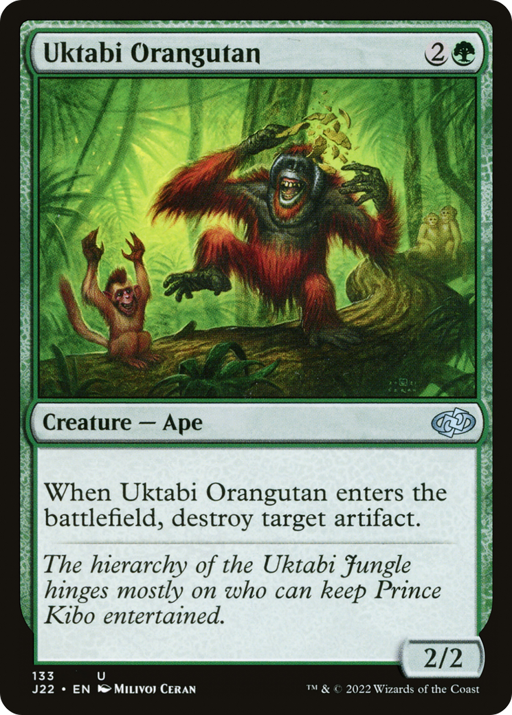 Uktabi Orangutan (133) [Jumpstart 2022] - Deck Out Gaming