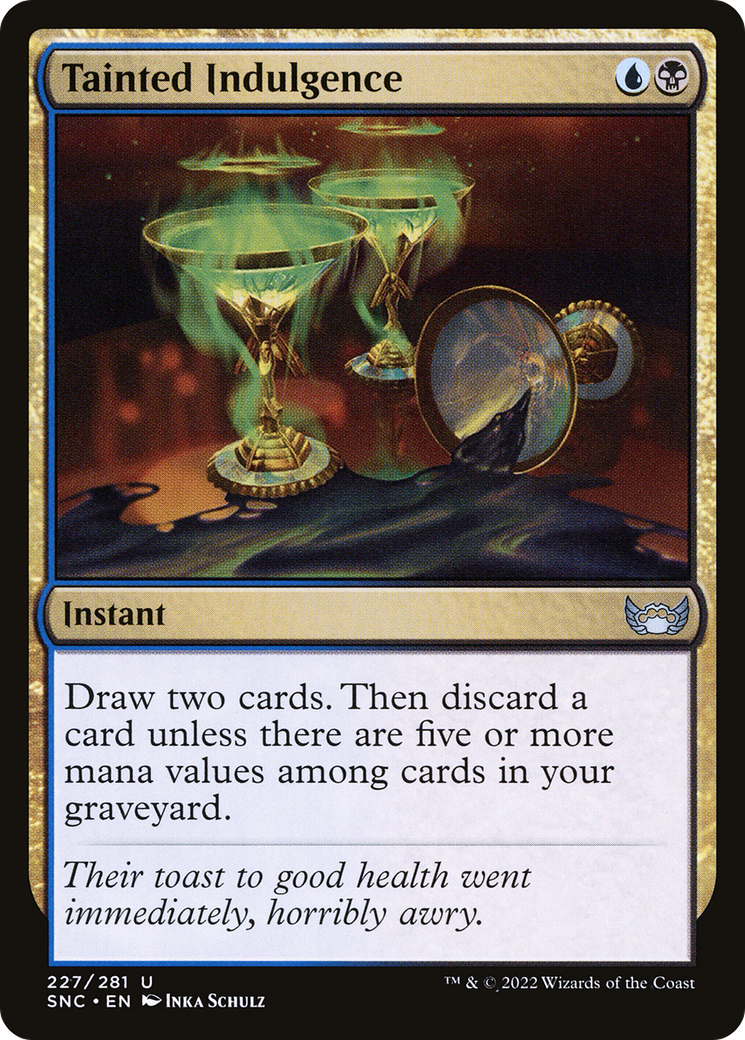 Tainted Indulgence (227) [Streets of New Capenna] foil - Deck Out Gaming