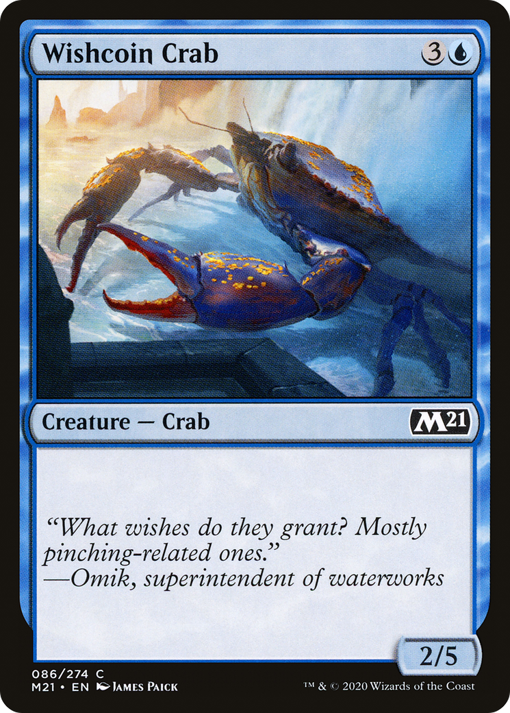 Wishcoin Crab (86) [Core Set 2021] - Deck Out Gaming