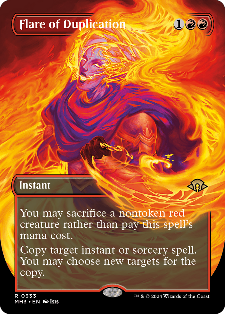 Flare of Duplication (Borderless) (333) [Modern Horizons 3] - Deck Out Gaming
