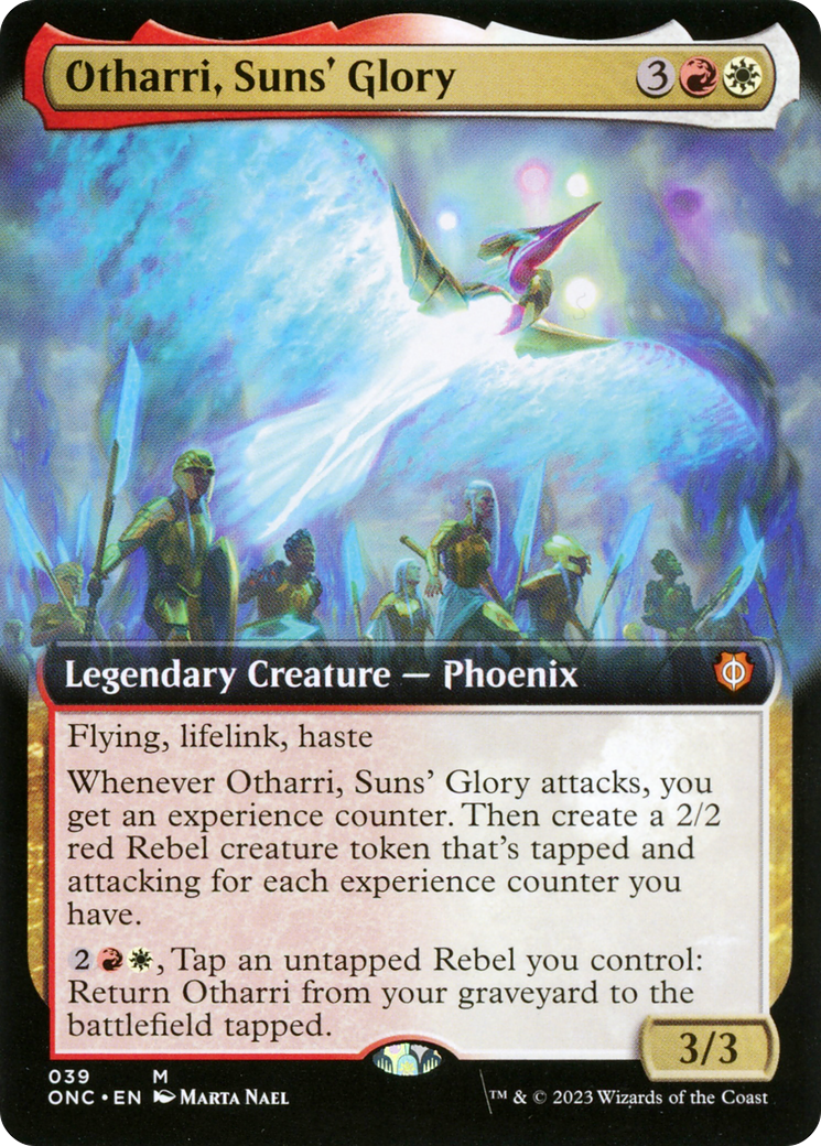 Otharri, Suns' Glory (Extended Art) (39) [Phyrexia: All Will Be One Commander] foil - Deck Out Gaming