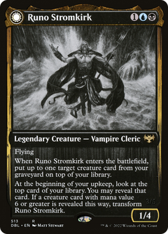 Runo Stromkirk (513) [Innistrad: Double Feature] - Deck Out Gaming