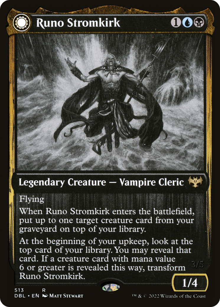 Runo Stromkirk (513) [Innistrad: Double Feature] - Deck Out Gaming