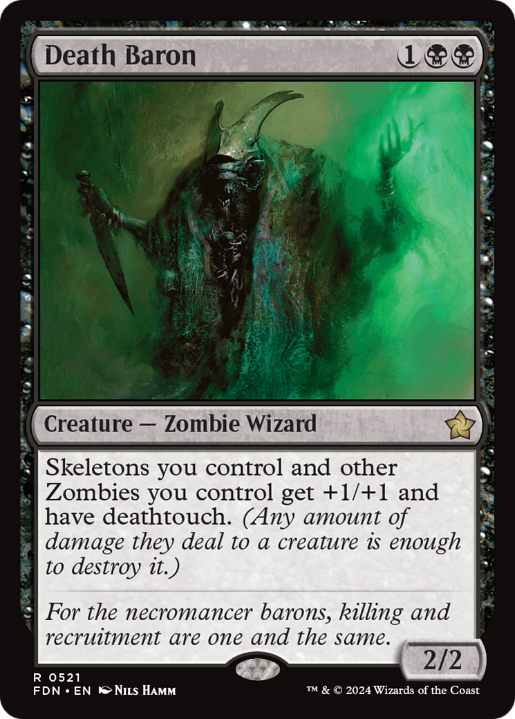 Death Baron (521) [Foundations] - Deck Out Gaming