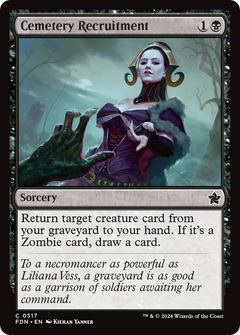 Cemetery Recruitment (517) [Foundations] - Deck Out Gaming