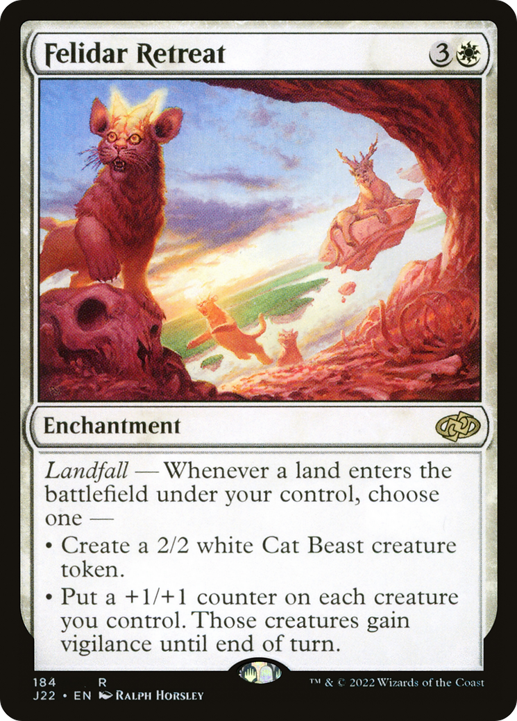 Felidar Retreat (184) [Jumpstart 2022] - Deck Out Gaming
