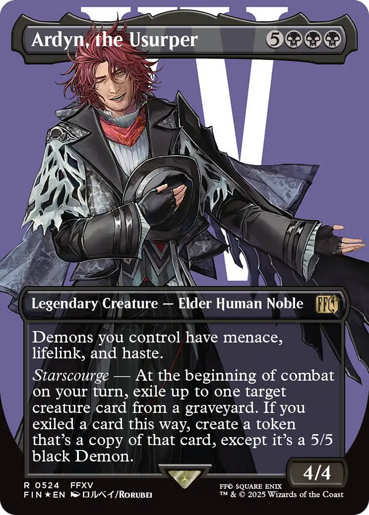 Ardyn, the Usurper (524) (Surge Foil) [FINAL FANTASY] foil - Deck Out Gaming