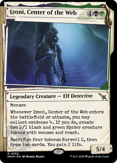 Izoni, Center of the Web (Showcase) (362) [Murders at Karlov Manor] - Deck Out Gaming