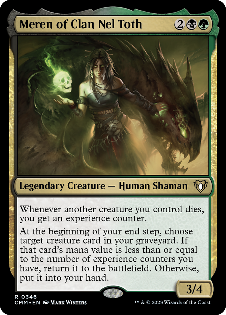 Meren of Clan Nel Toth (346) [Commander Masters] - Deck Out Gaming