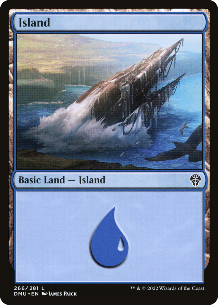 Island (266) (266) [Dominaria United] foil - Deck Out Gaming