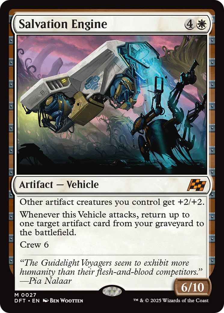 Salvation Engine (27) [Aetherdrift] - Deck Out Gaming