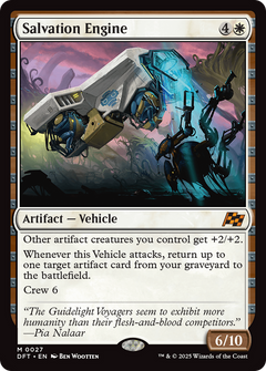 Salvation Engine (27) [Aetherdrift] foil - Deck Out Gaming