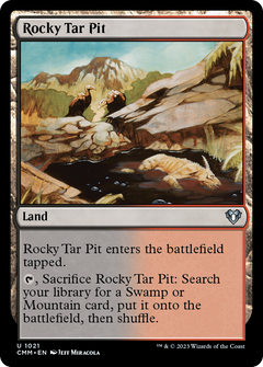 Rocky Tar Pit (1021) [Commander Masters] - Deck Out Gaming