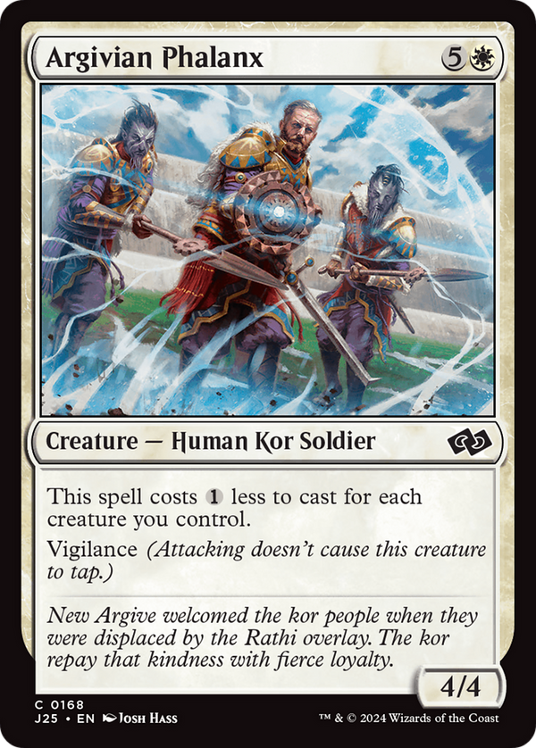 Argivian Phalanx (168) [Foundations Jumpstart] - Deck Out Gaming