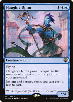 Haughty Djinn (52) [Dominaria United] - Deck Out Gaming