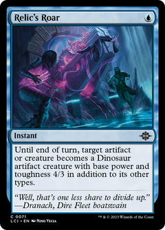 Relic's Roar (71) [The Lost Caverns of Ixalan] foil - Deck Out Gaming