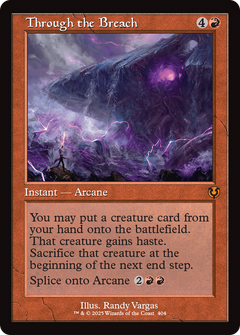 Through the Breach (Retro Frame) (404) [Innistrad Remastered] - Deck Out Gaming