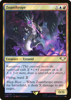 Zoanthrope (Surge Foil) (149) [Warhammer 40,000 Commander] foil - Deck Out Gaming