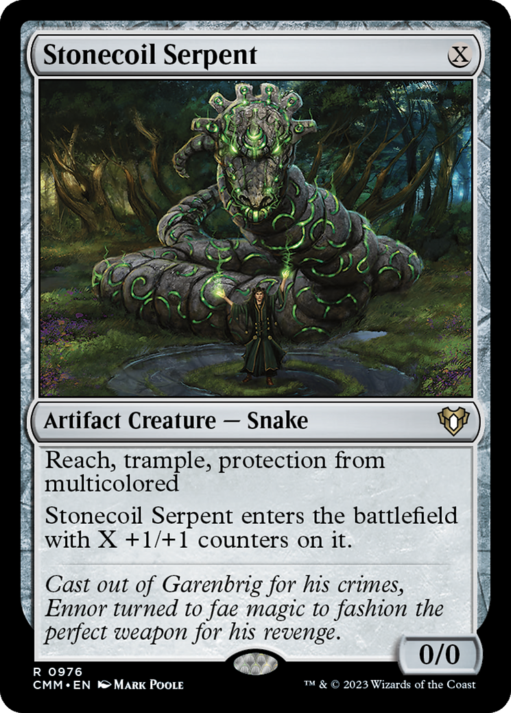 Stonecoil Serpent (976) [Commander Masters] - Deck Out Gaming