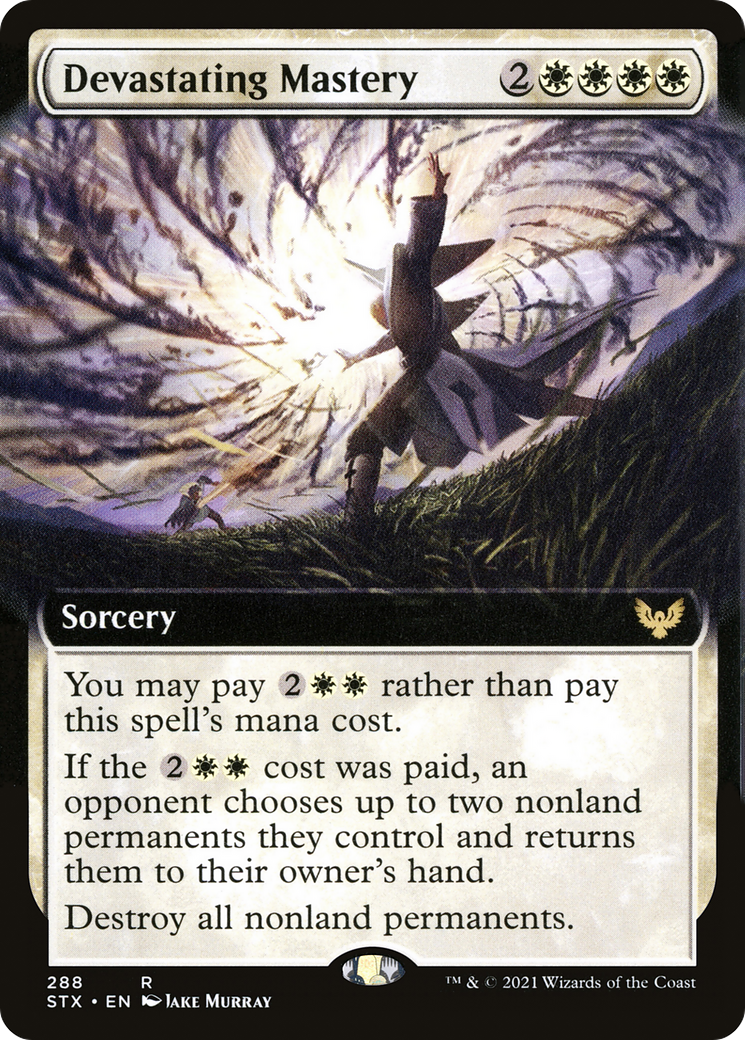 Devastating Mastery (Extended Art) (288) [Strixhaven: School of Mages] - Deck Out Gaming