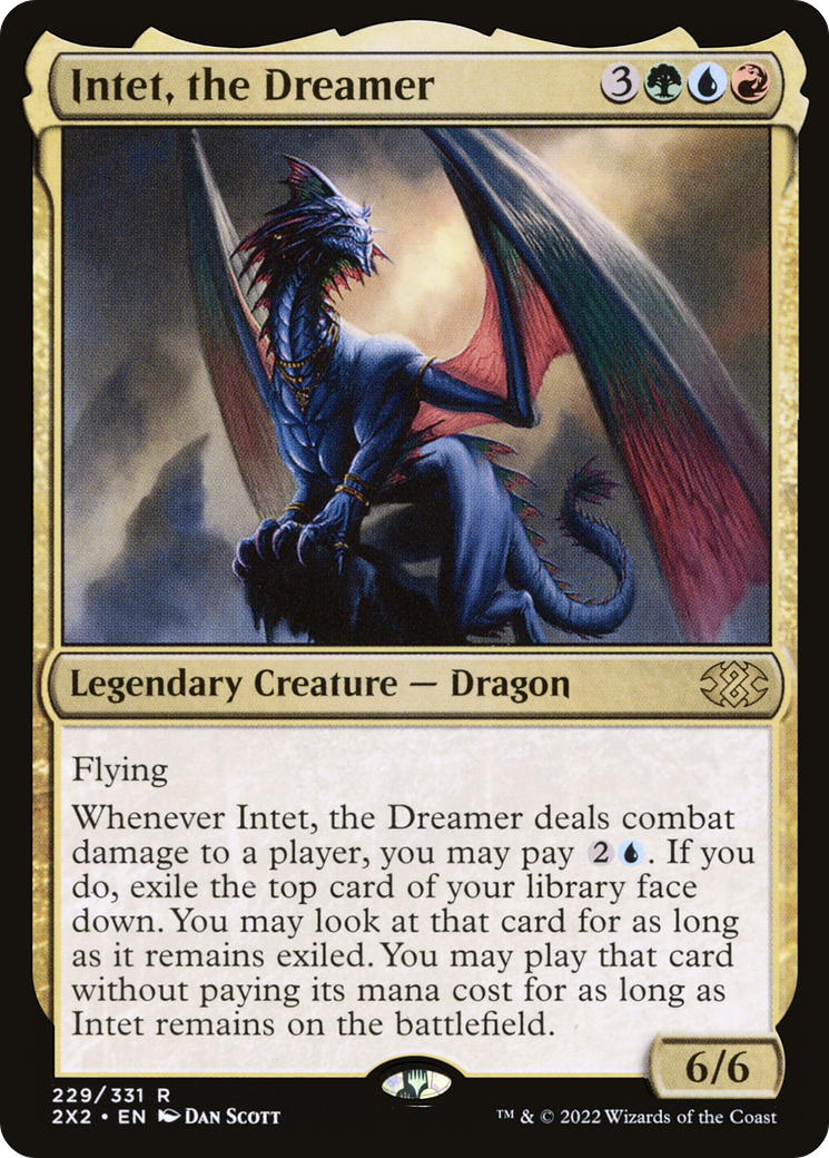 Intet, the Dreamer (229) [Double Masters 2022] foil - Deck Out Gaming