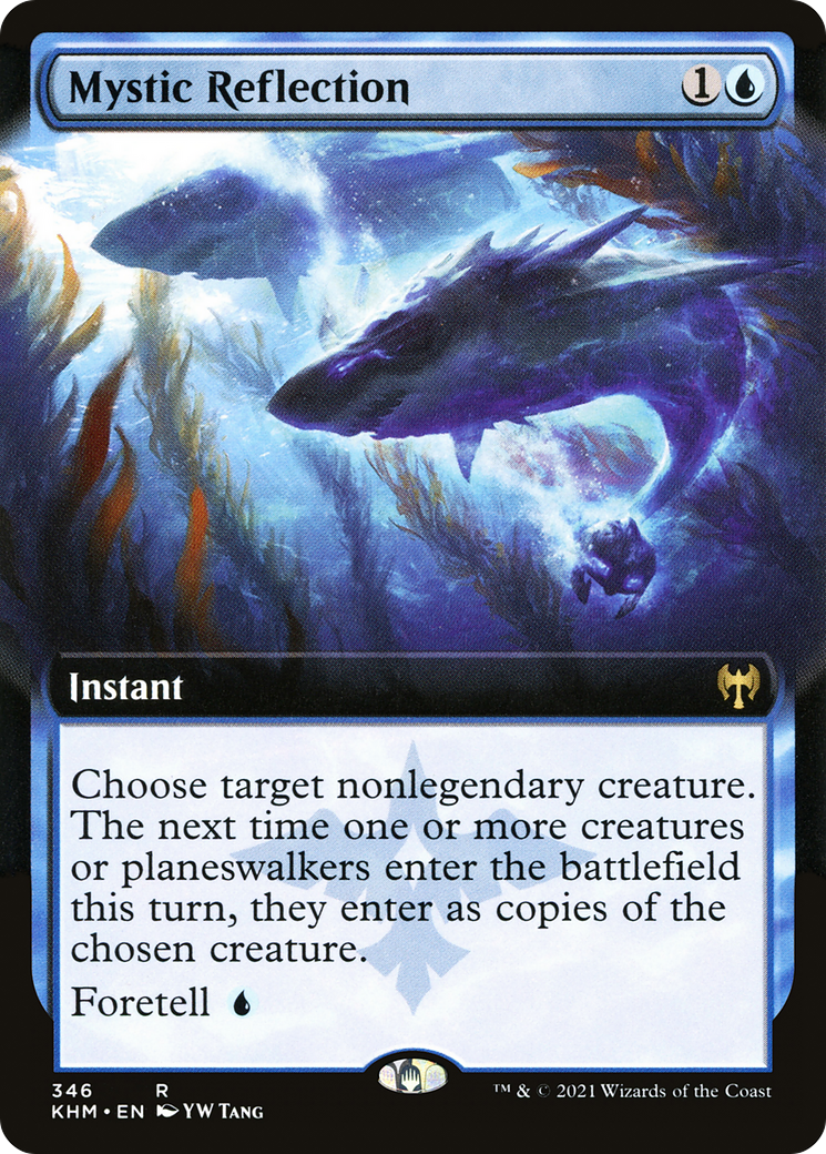 Mystic Reflection (Extended Art) (346) [Kaldheim] foil - Deck Out Gaming