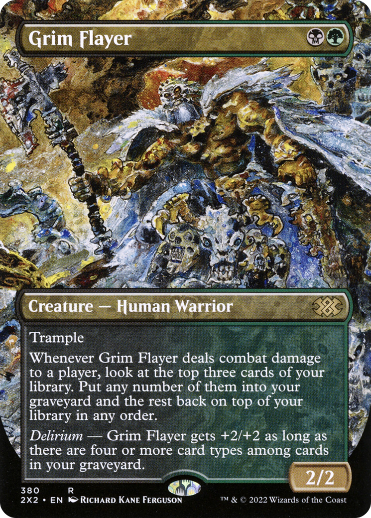 Grim Flayer (Borderless) (380) [Double Masters 2022] - Deck Out Gaming