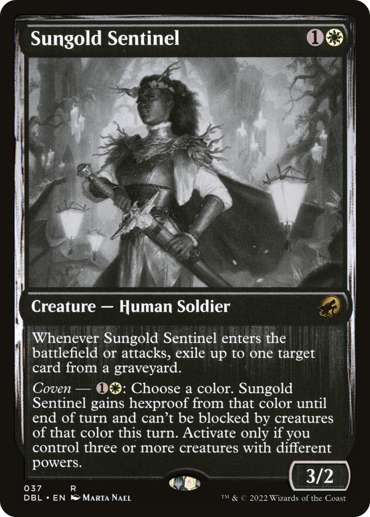 Sungold Sentinel (37) [Innistrad: Double Feature] - Deck Out Gaming
